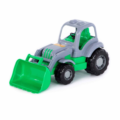 Игрушка Силач трактор-погрузчик Полесье 45058